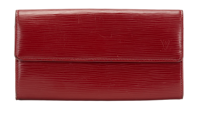 Louis Vuitton Sarah Wallet, &pound;80, Accessories, Red, Leather, Front view
